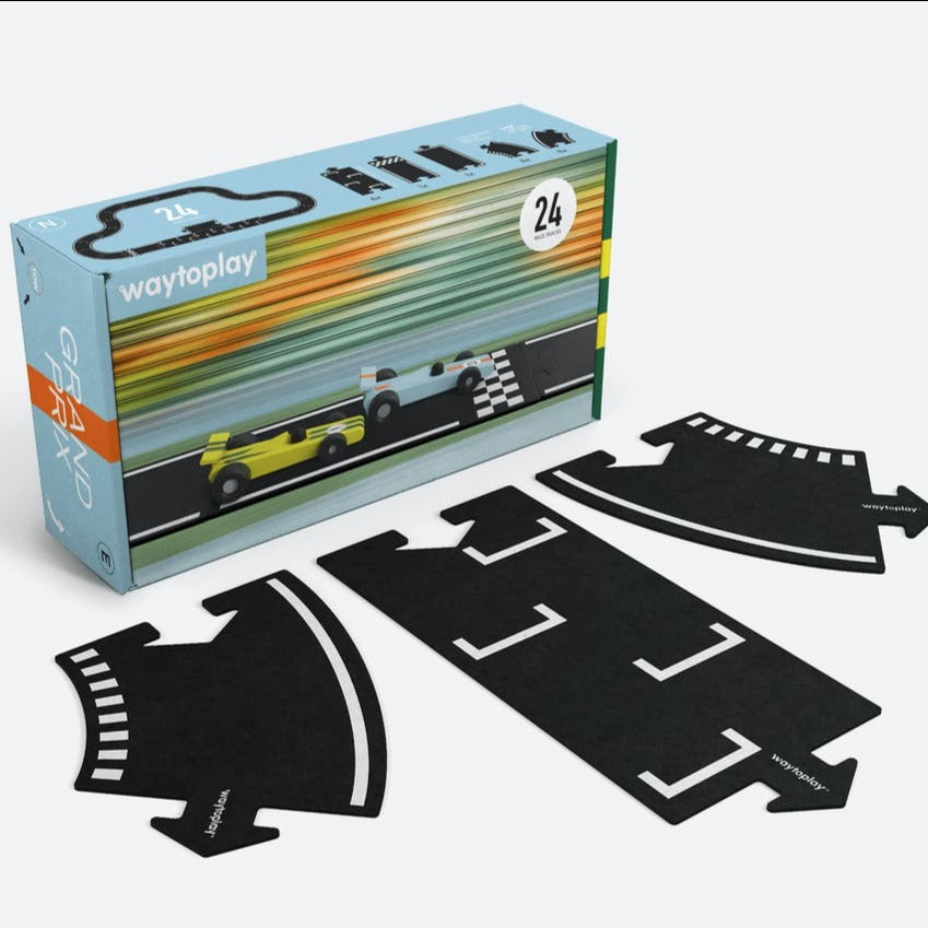 Grand Prix- Carretera Flexible Waytoplay 24 piezas