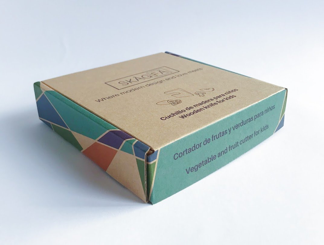 Cuchillo de madera Träkniv de SKÅGFÄ para niños