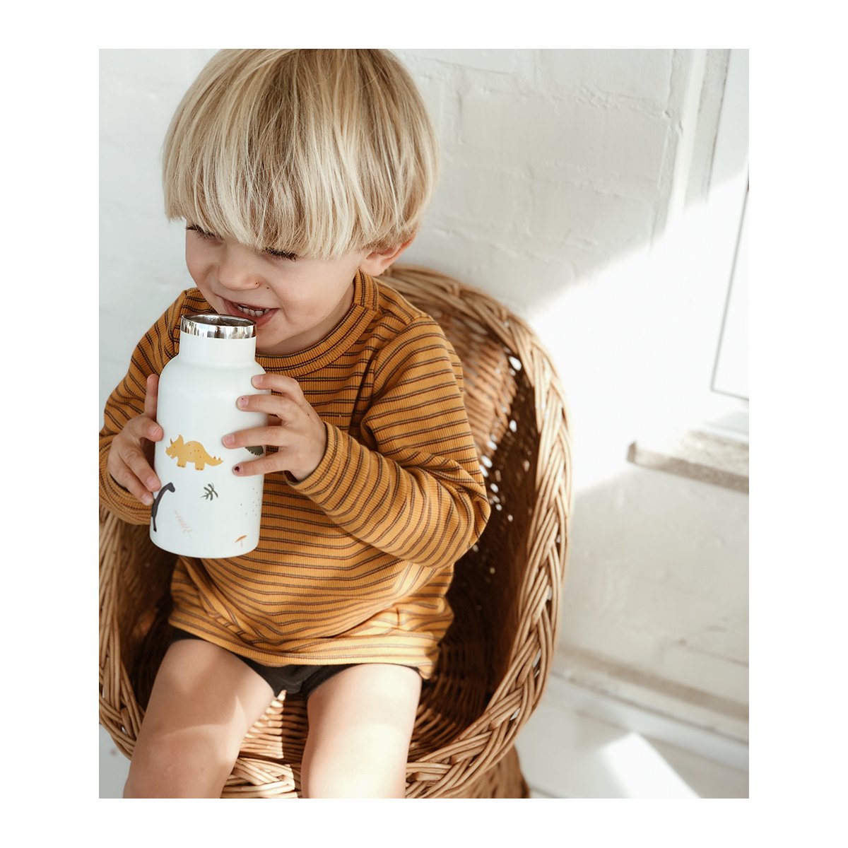 Botella Térmica Acero Falk Dino Mix Liewood