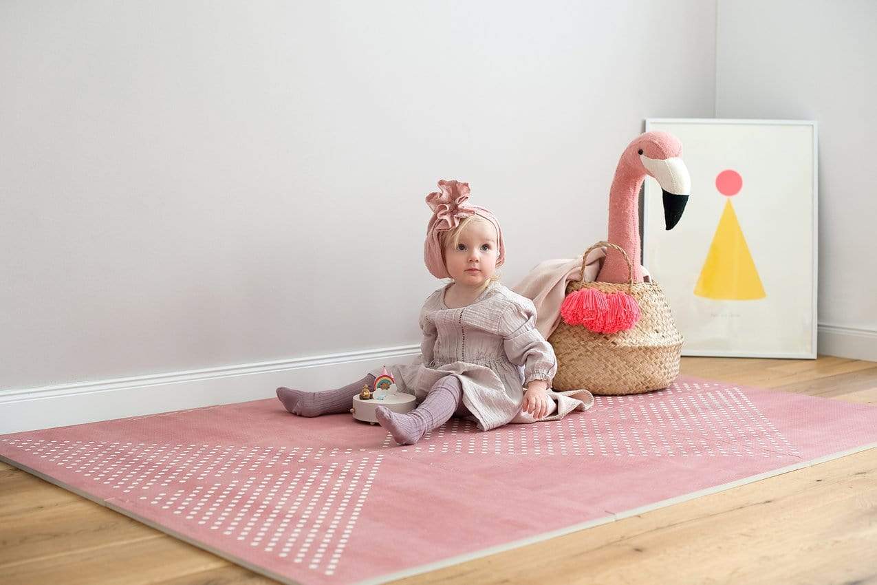 Alfombra de juego Toddlekind Earth Rosa