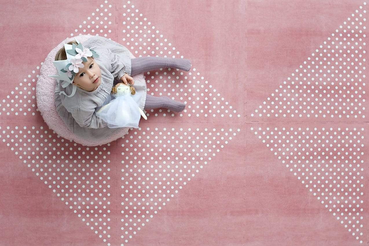 Alfombra de juego Toddlekind Earth Rosa