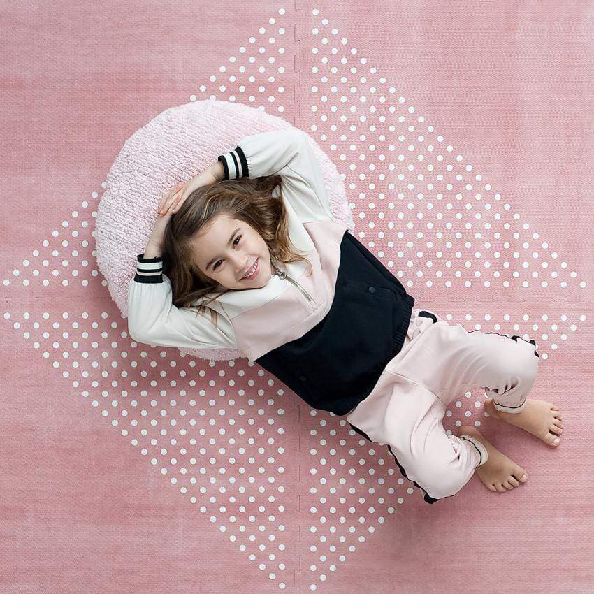 Alfombra de juego Toddlekind Earth Rosa