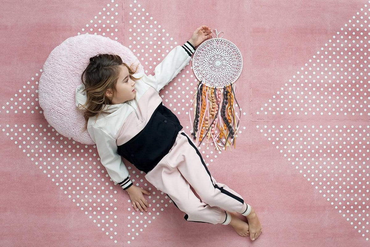Alfombra de juego Toddlekind Earth Rosa