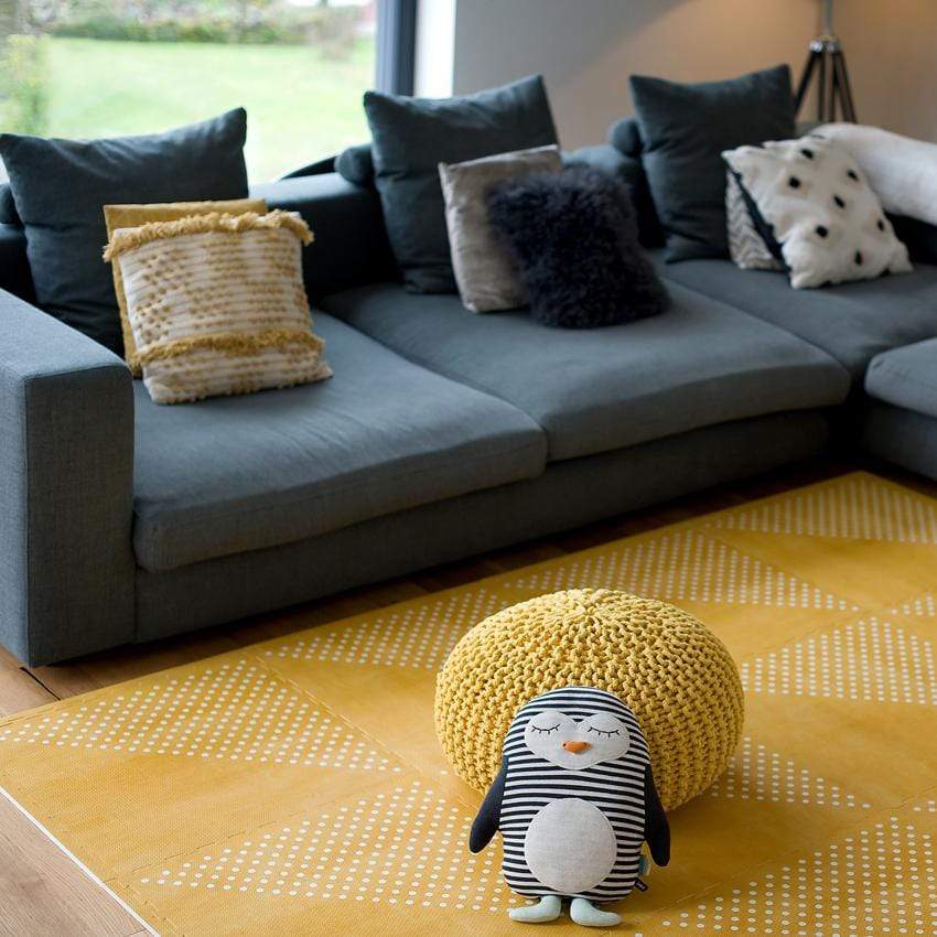 Alfombra de juego Toddlekind Earth Mostaza