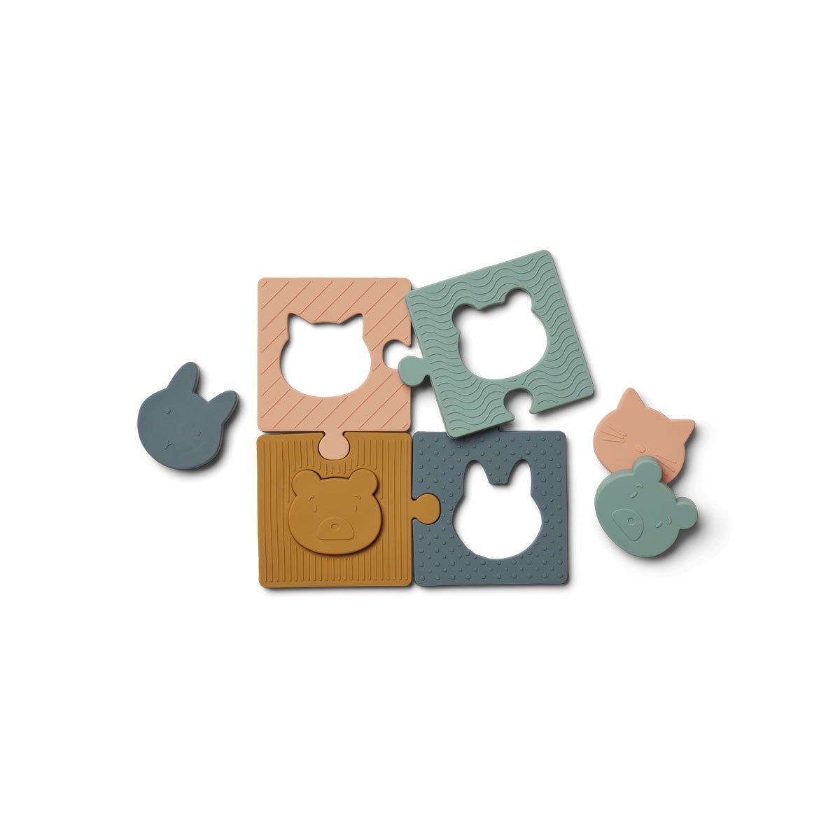 Puzzle de silicona Bodil  multi mix de Liewood