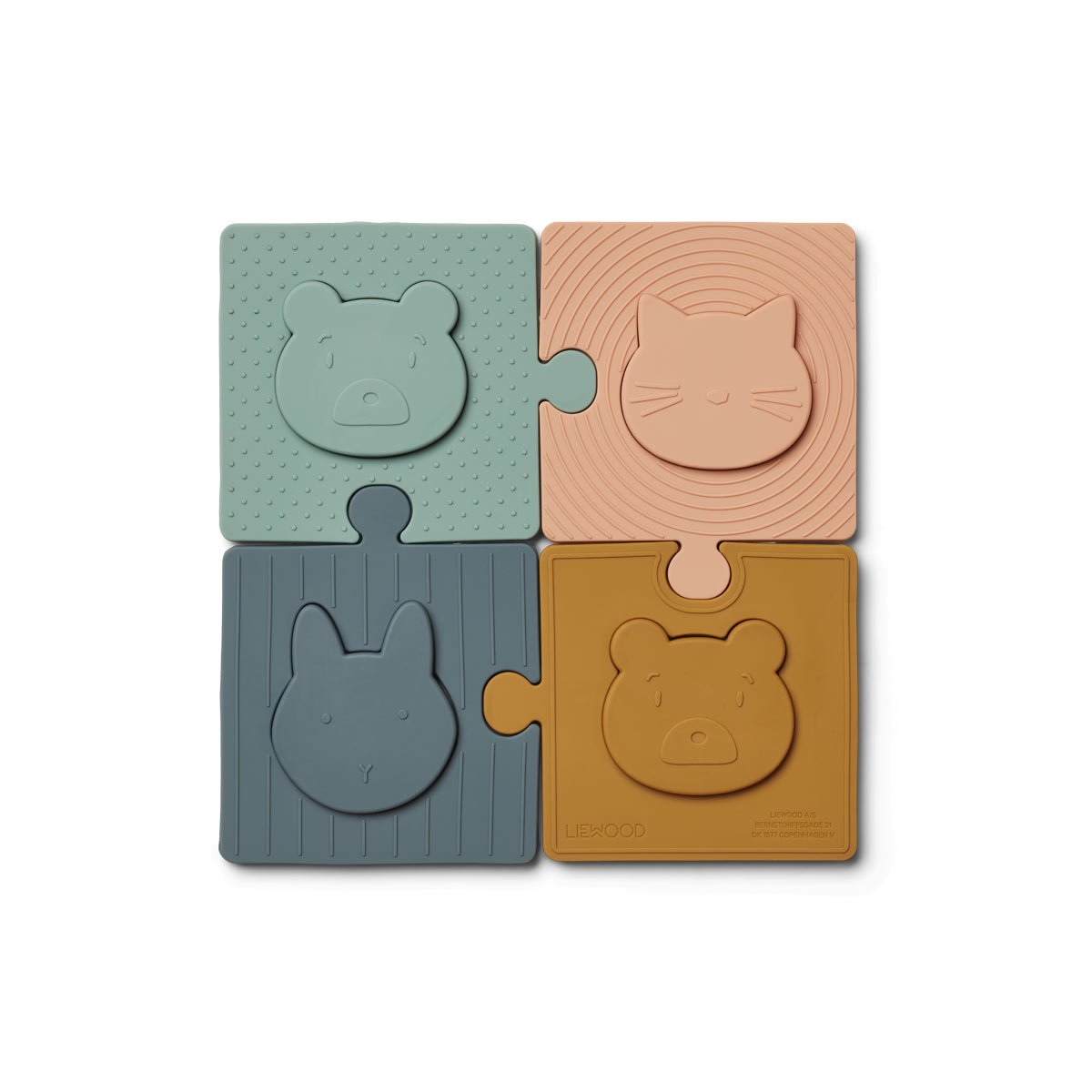 Puzzle de silicona Bodil  multi mix de Liewood