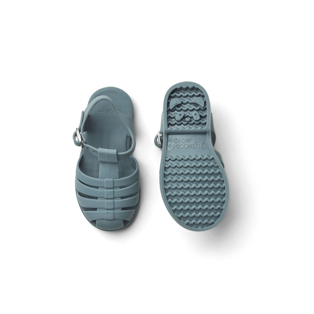 Sandalias Cangrejeras infantil Bre Whale Blue de Liewood
