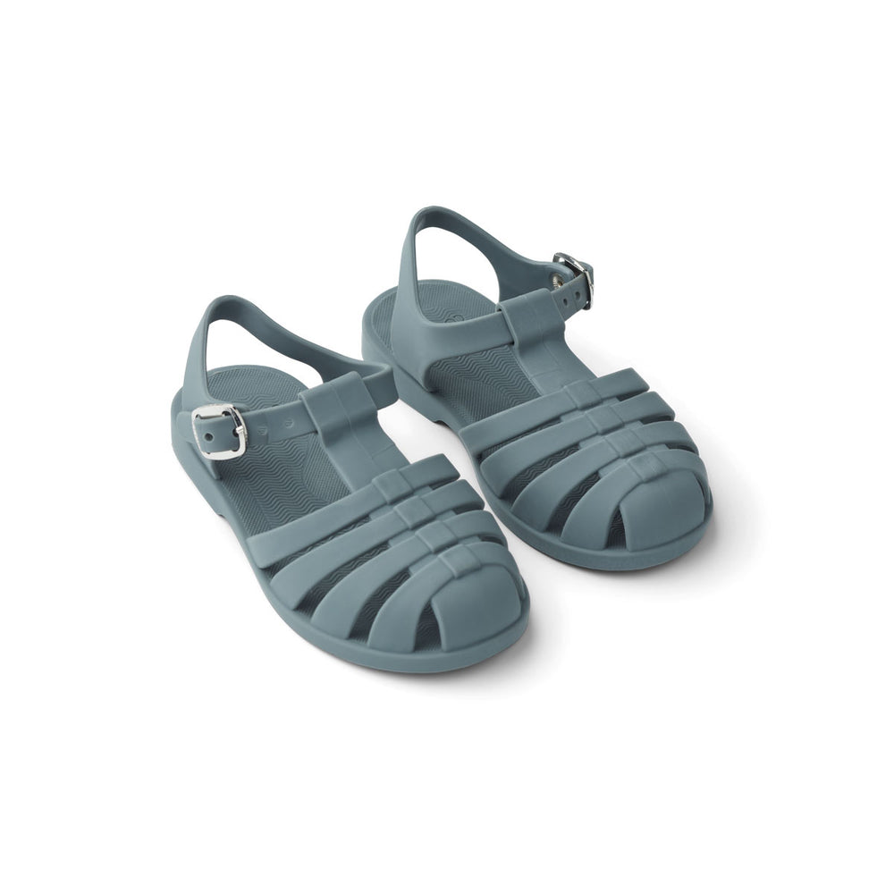 Sandalias Cangrejeras infantil Bre Whale Blue de Liewood