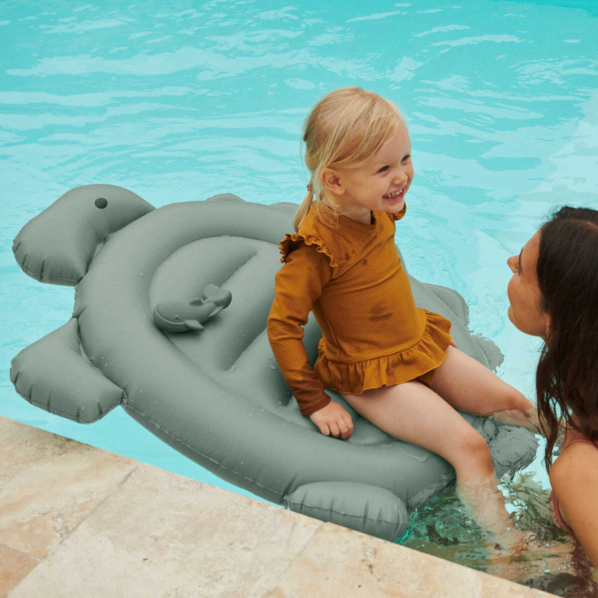 Colchoneta Flotador infantil Cody Dino de Liewood