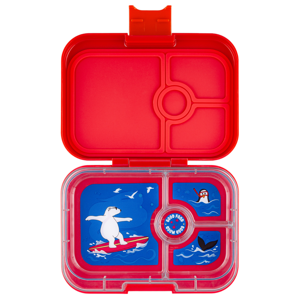 Fiambrera Yumbox Panino Polar Roja 4