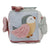 Cubo blandito de actividades Flores y Mariposas rosa Little Dutch