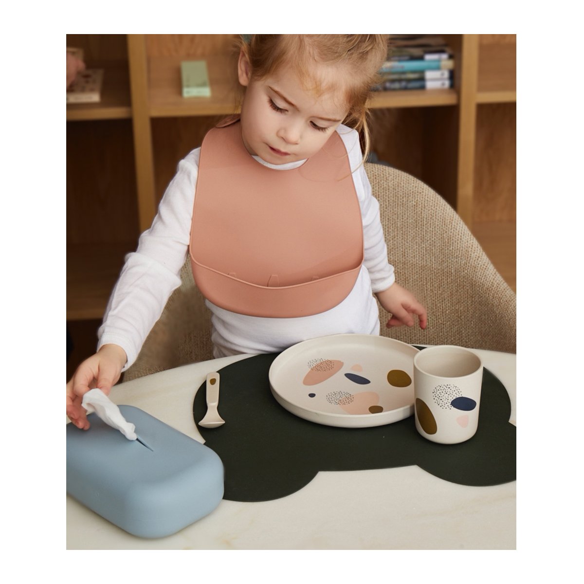 Funda para toallitas Emi Sea blue Liewood