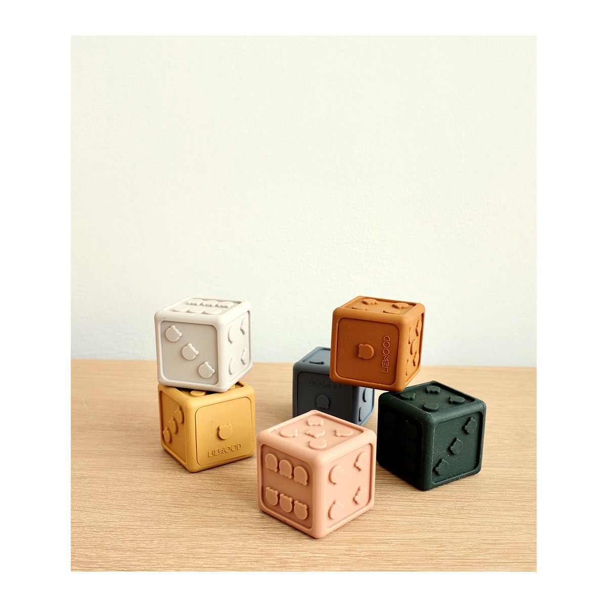 Pack de Dados Gloria - Rosa multi mix de Liewood