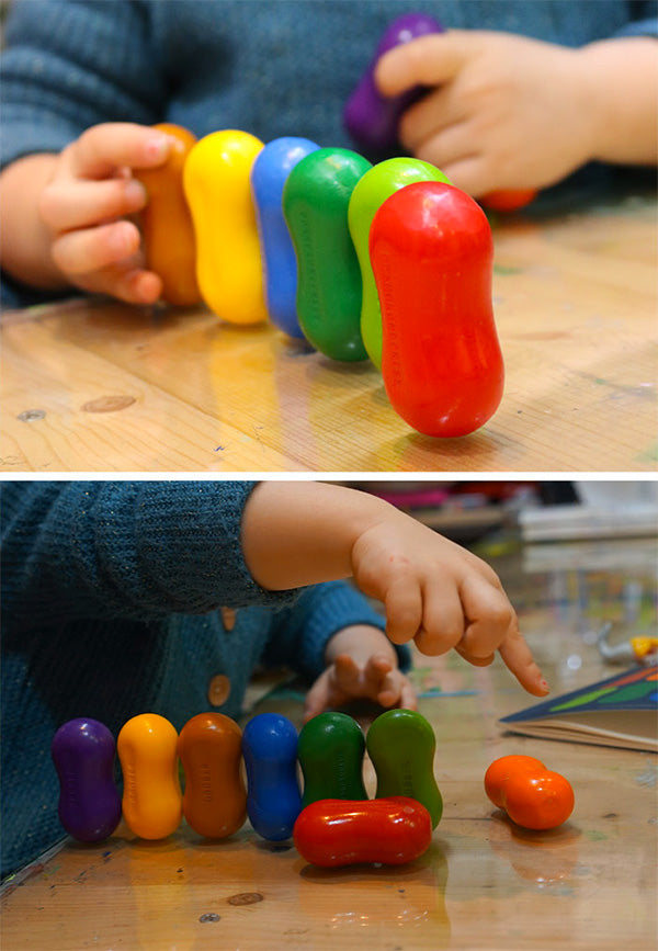 Set de 8 crayon cacahuete Goober