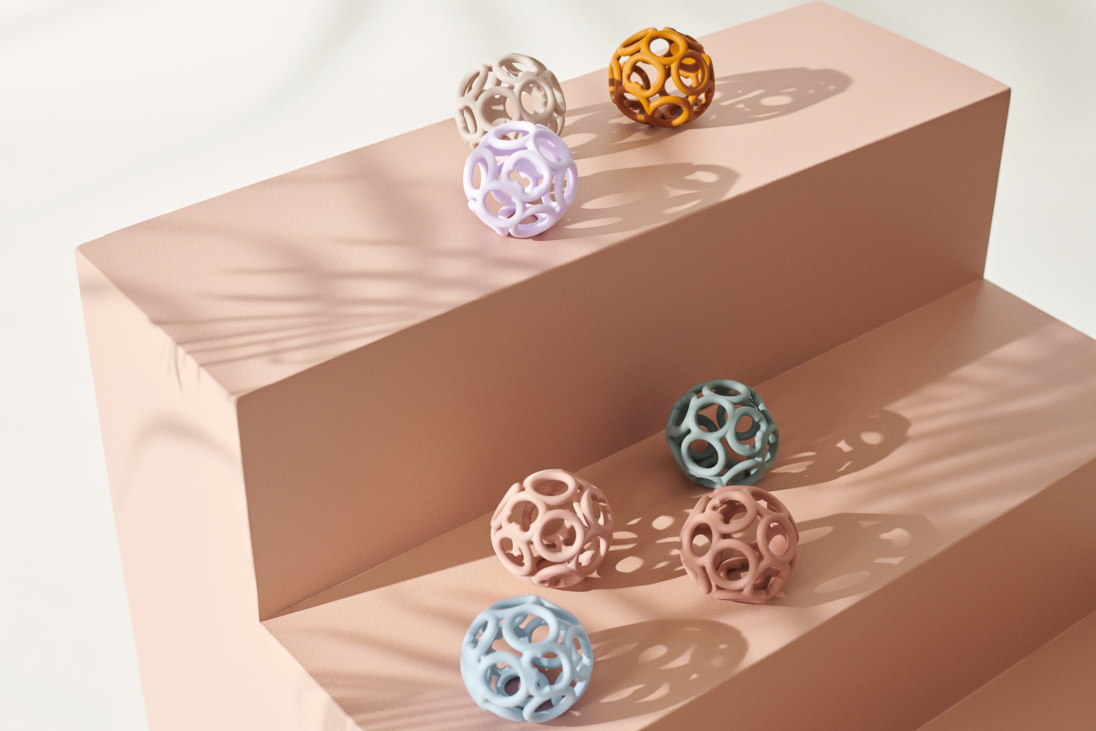 Set de 2 pelotas Pikler Jasmin / Menta y Mostaza Liewood