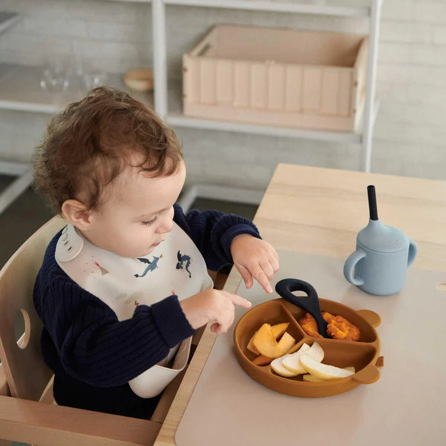 Set Vajilla Lance Oat de Silicona Liewood