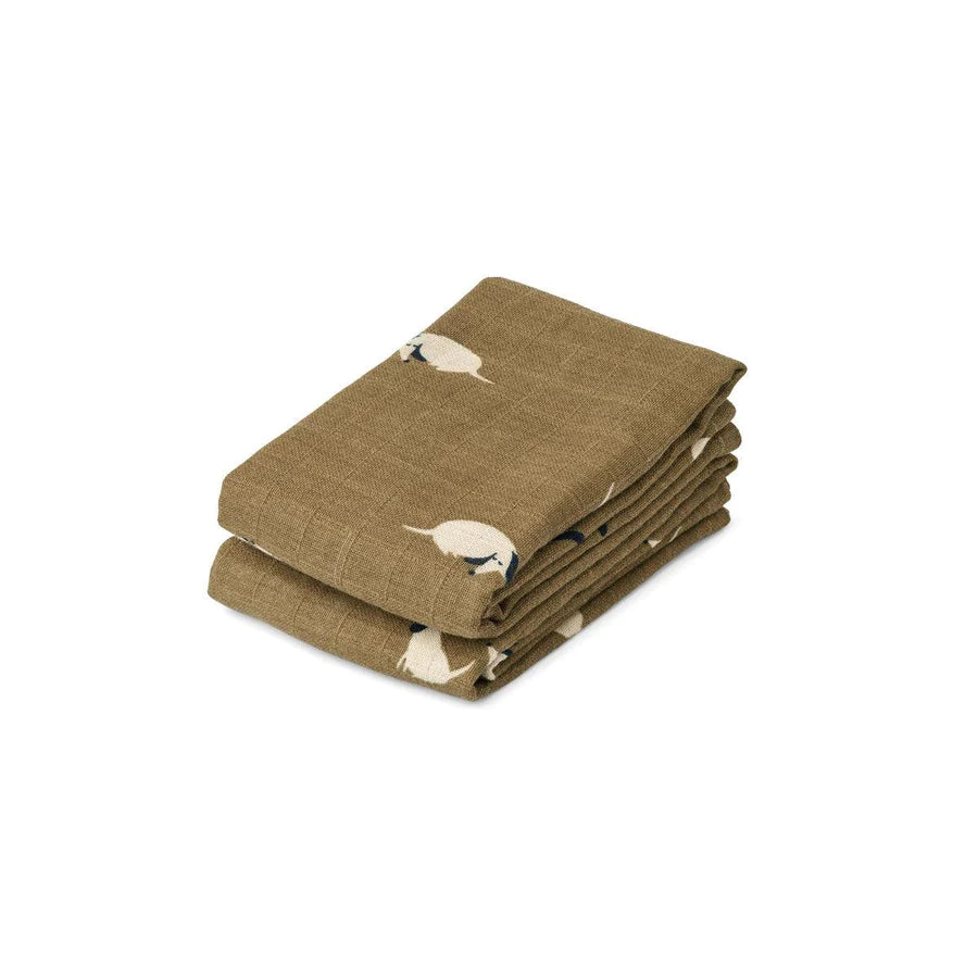 Pack de 2 Muselinas Lewis - Dog Liewood