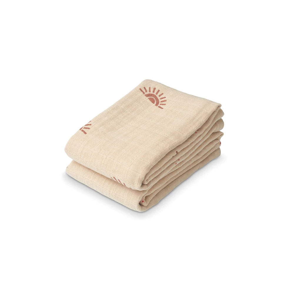 Pack de 2 Muselinas Lewis - Sunset mix Liewood