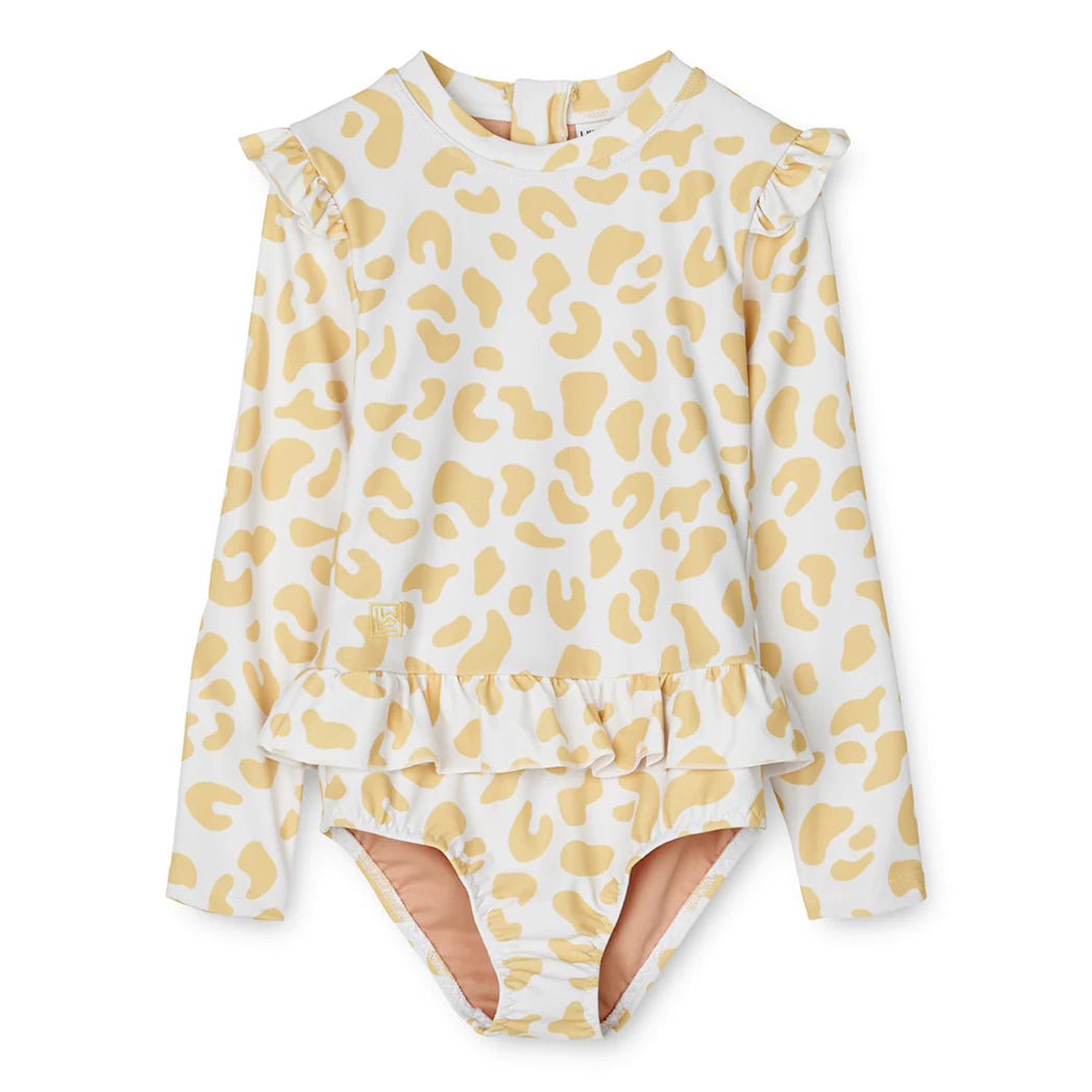Bañador mangas niña Sille Leo Jojoba de Liewood