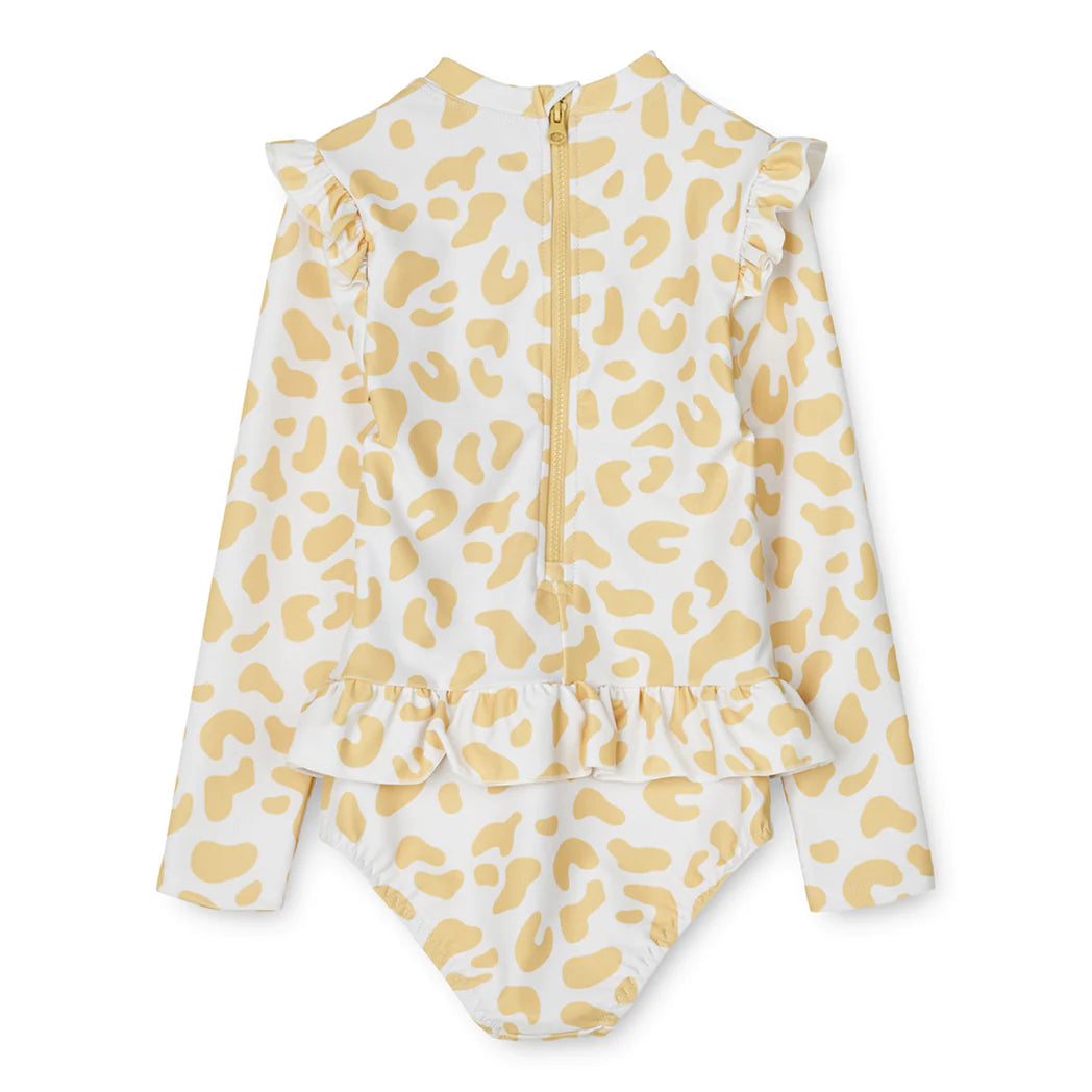 Bañador mangas niña Sille Leo Jojoba de Liewood
