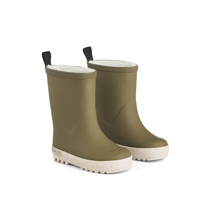 Botas de agua infantil Mason Thermo Khaki de Liewood