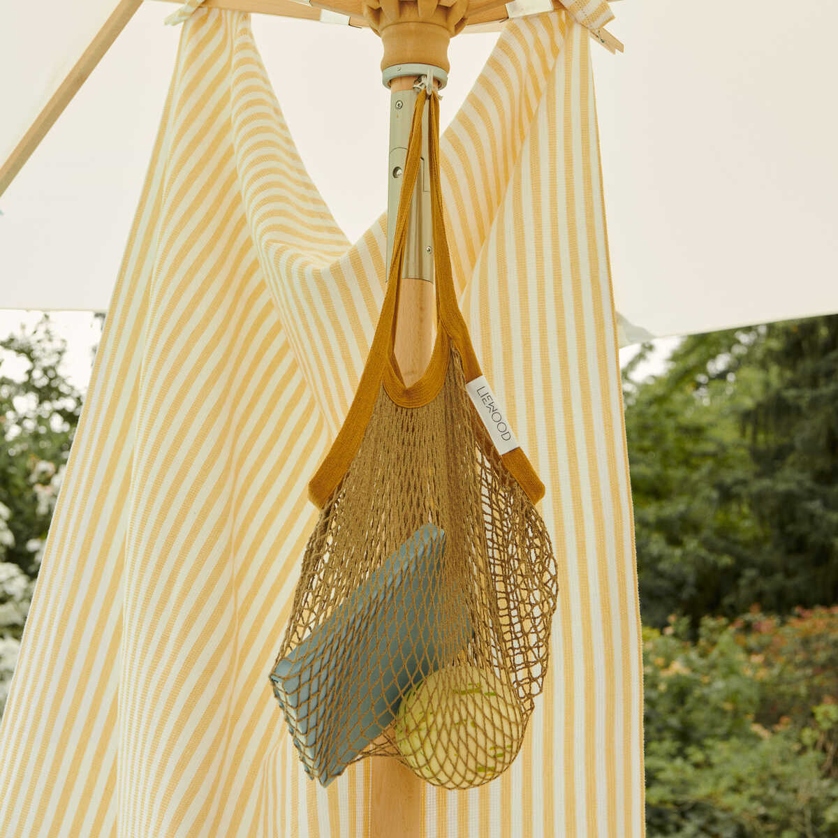 Bolso Malla Mesi Mesh Tote bag Caramelo de Liewood