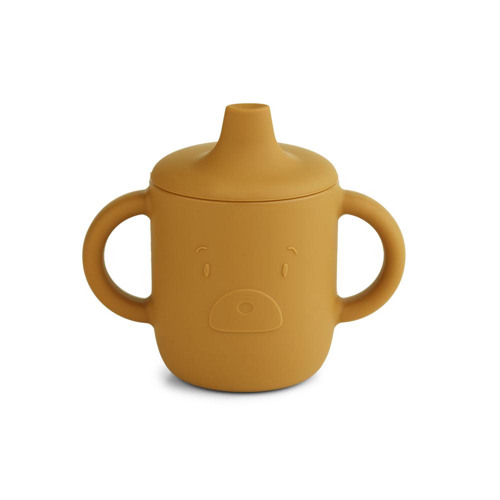 Vaso de aprendizaje Mr Bear Caramelo de Liewood