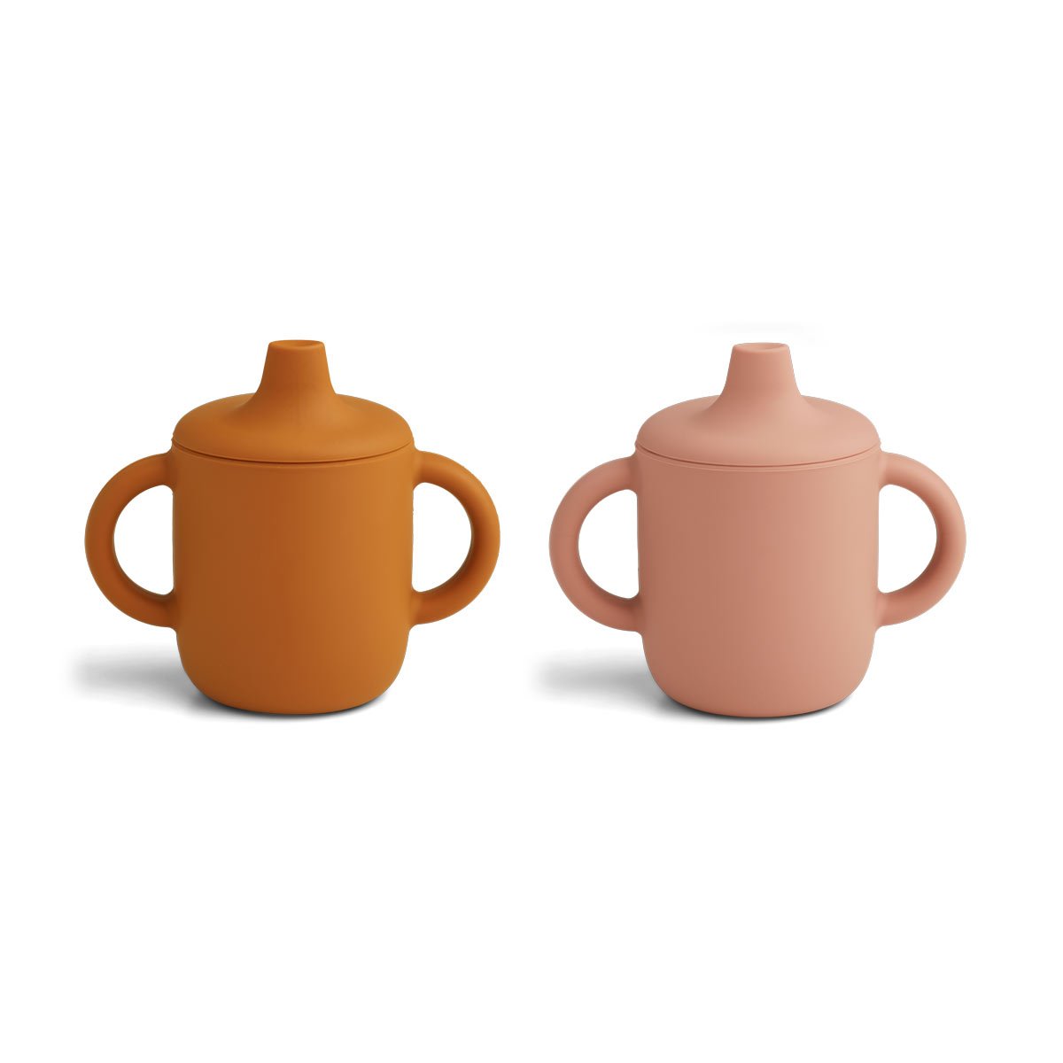 Pack de 2 Vasos de aprendizaje Neil Rosa/mostaza de Liewood