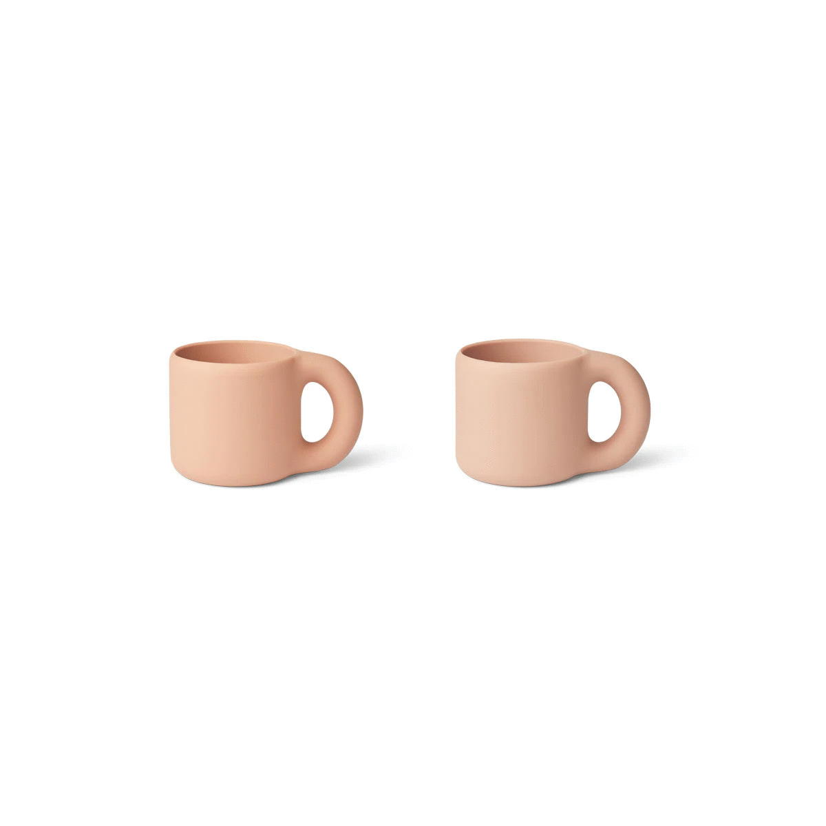 Pack de 2 vasos taza Kylie rosa de Liewood