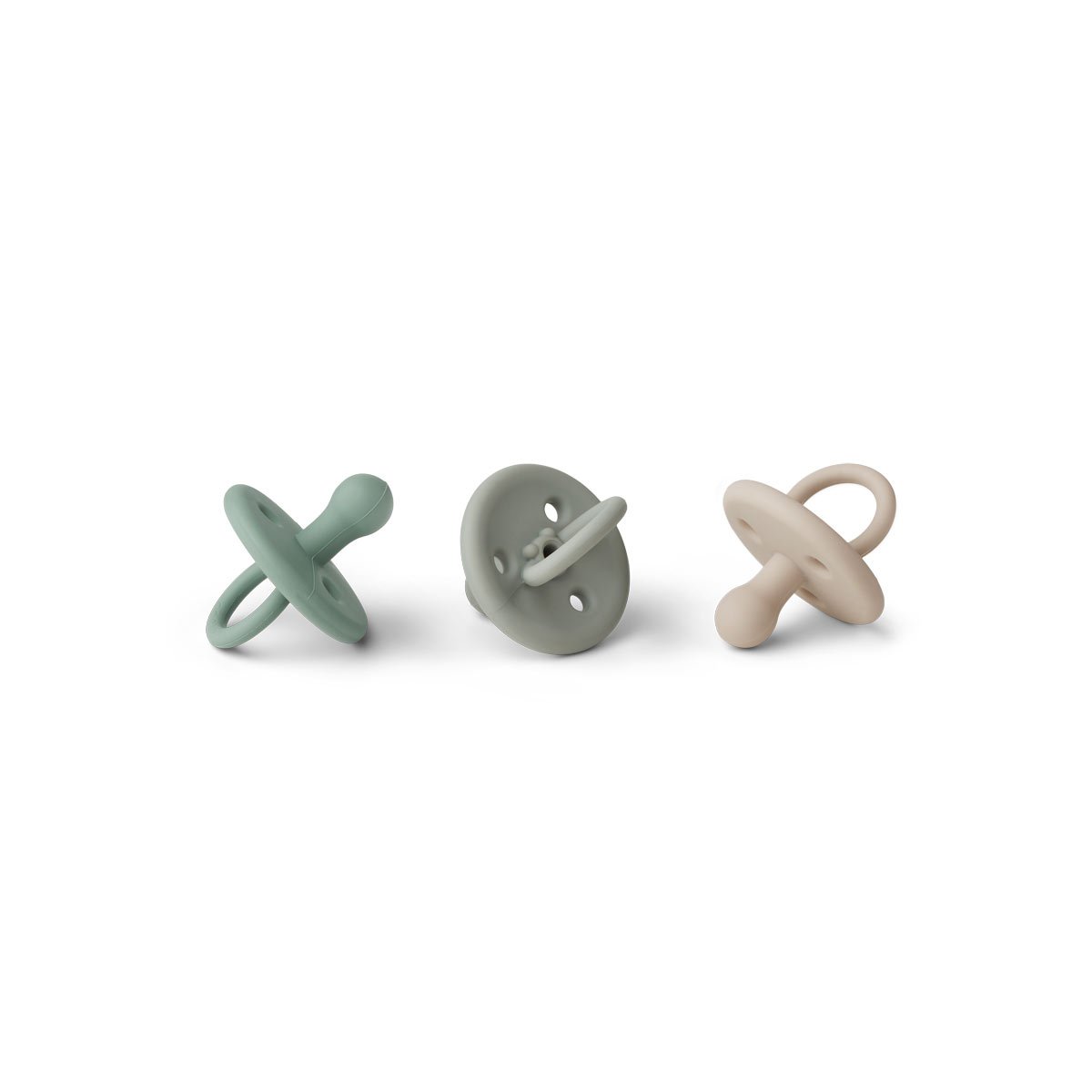 Pack de 3 chupetes Paula Peppermint mix de Liewood