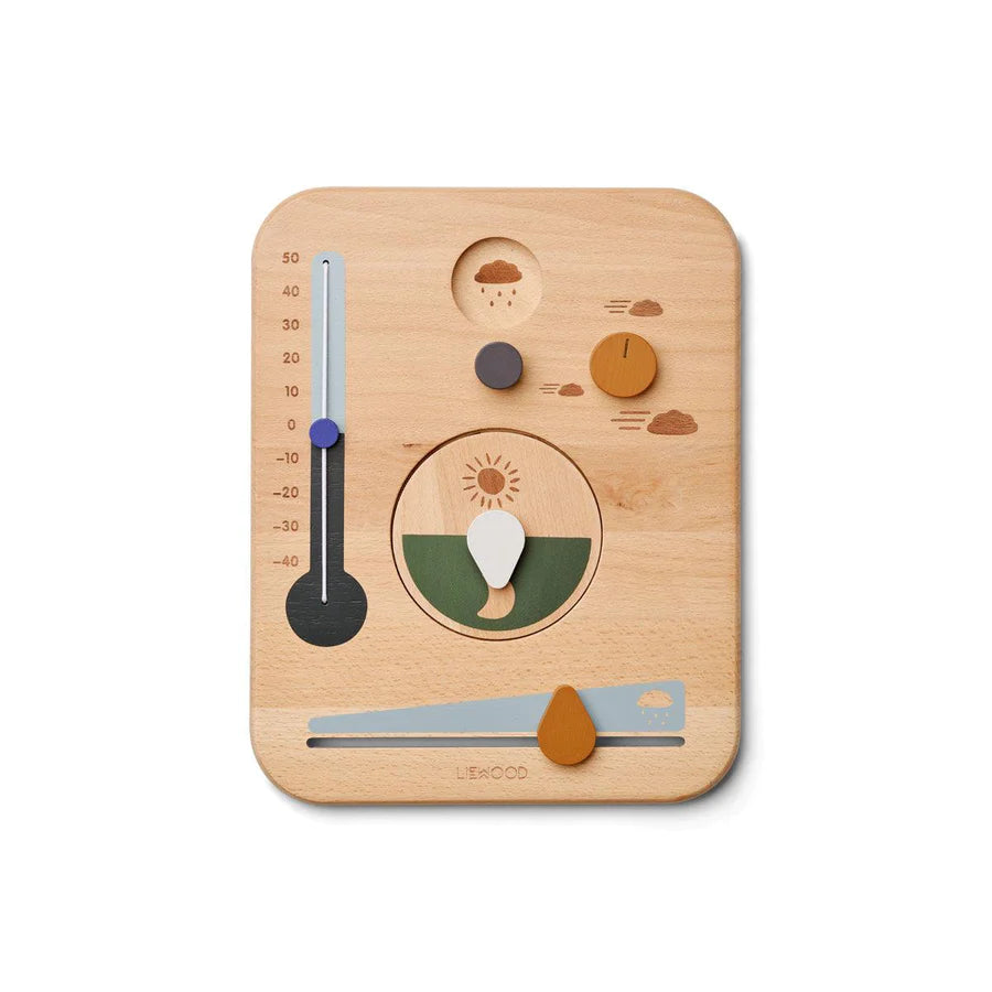 Estación meteorológica de madera Piet de Liewood