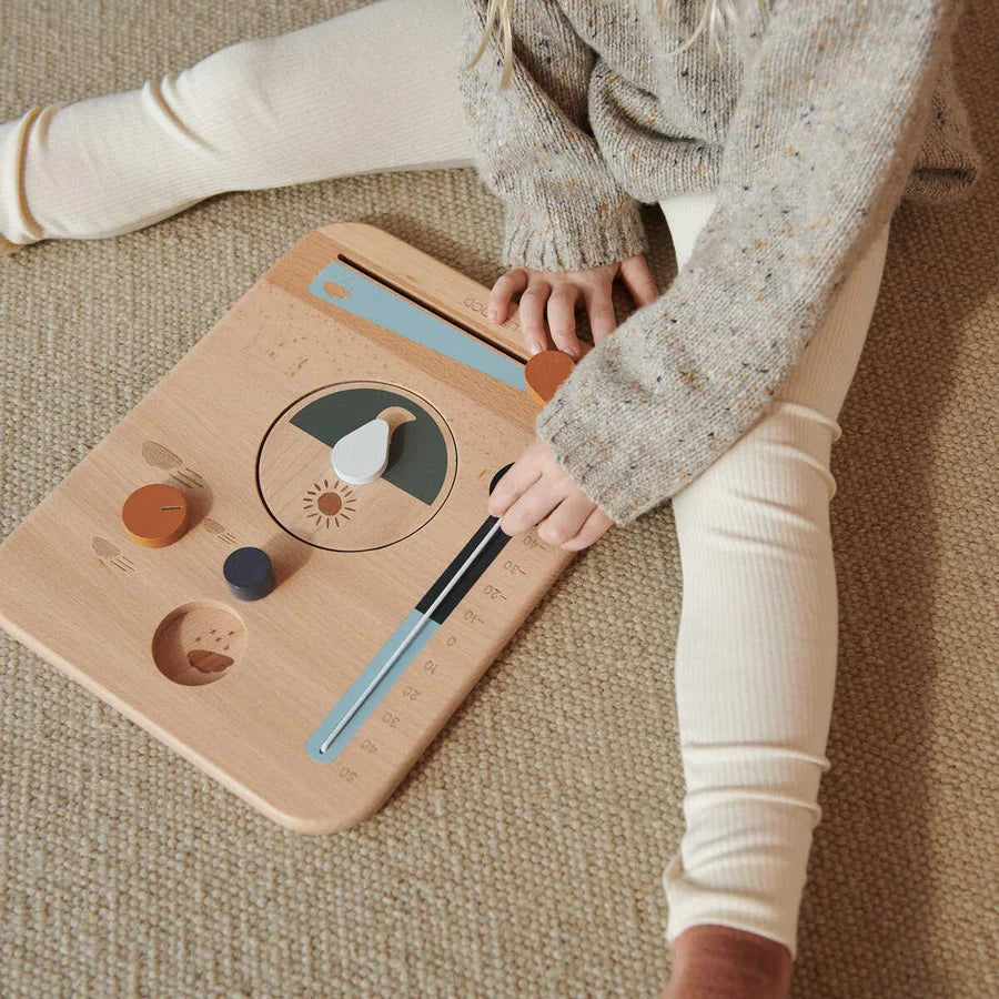 Estación meteorológica de madera Piet de Liewood