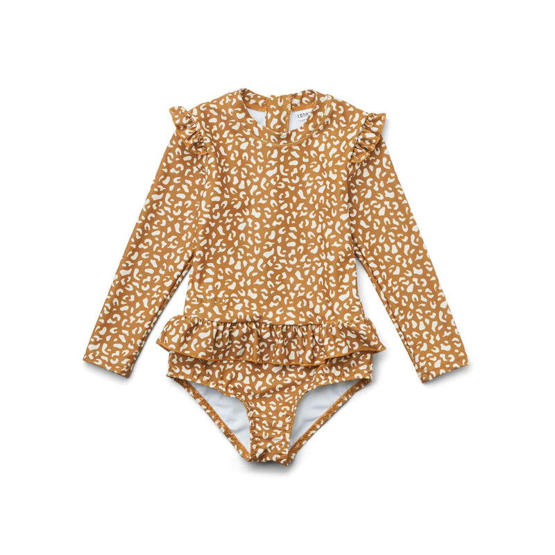 Bañador mangas niña Sille Mini Leo de Liewood