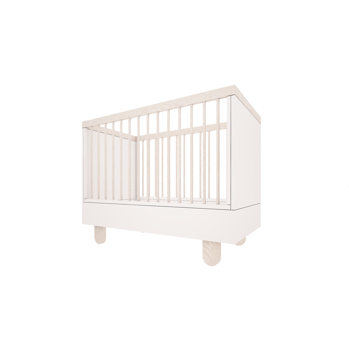 Cuna convertible 70x140 Woodluck Tedd