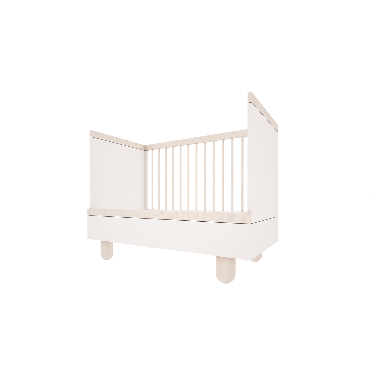 Cuna convertible 70x140 Woodluck Tedd