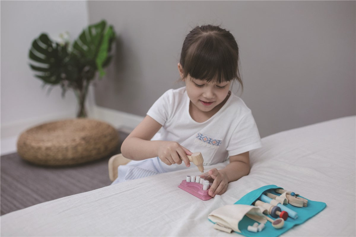 Set de dentista madera- Plantoys