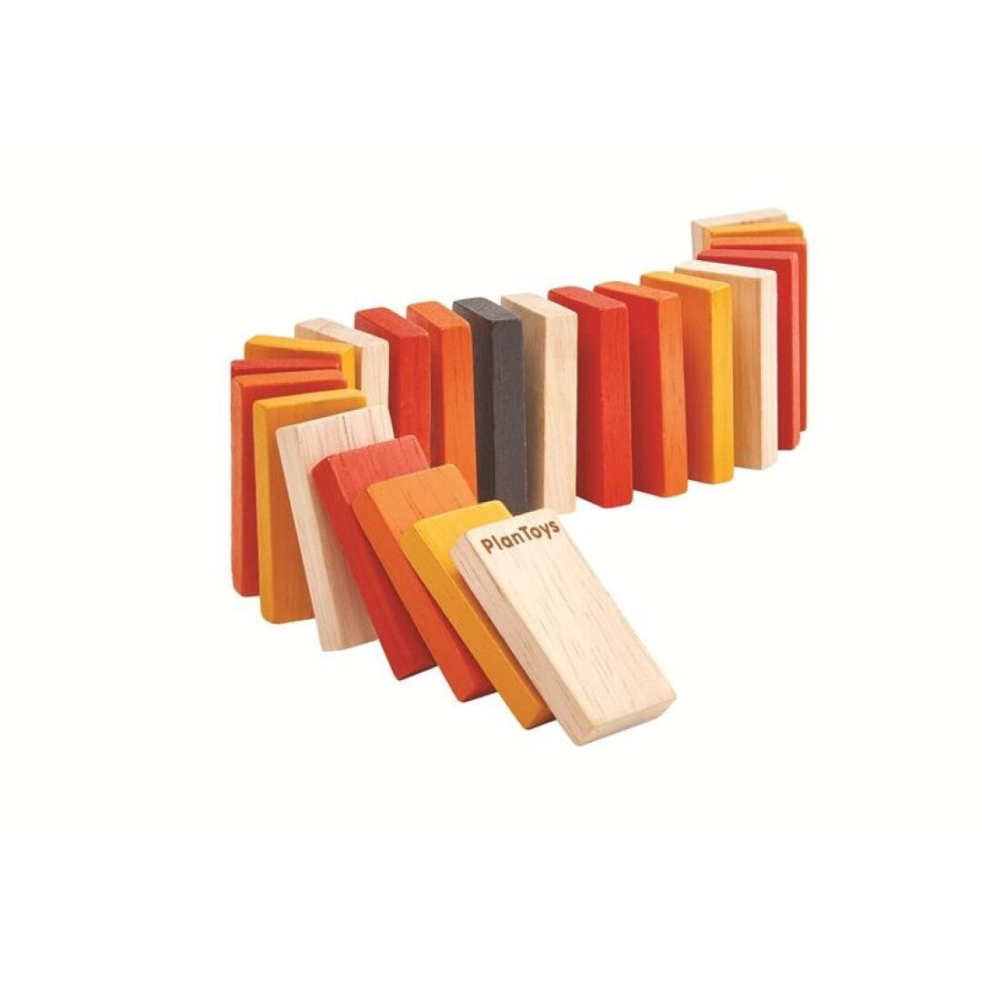 Carrera de Dominó Plantoys 22 piezas