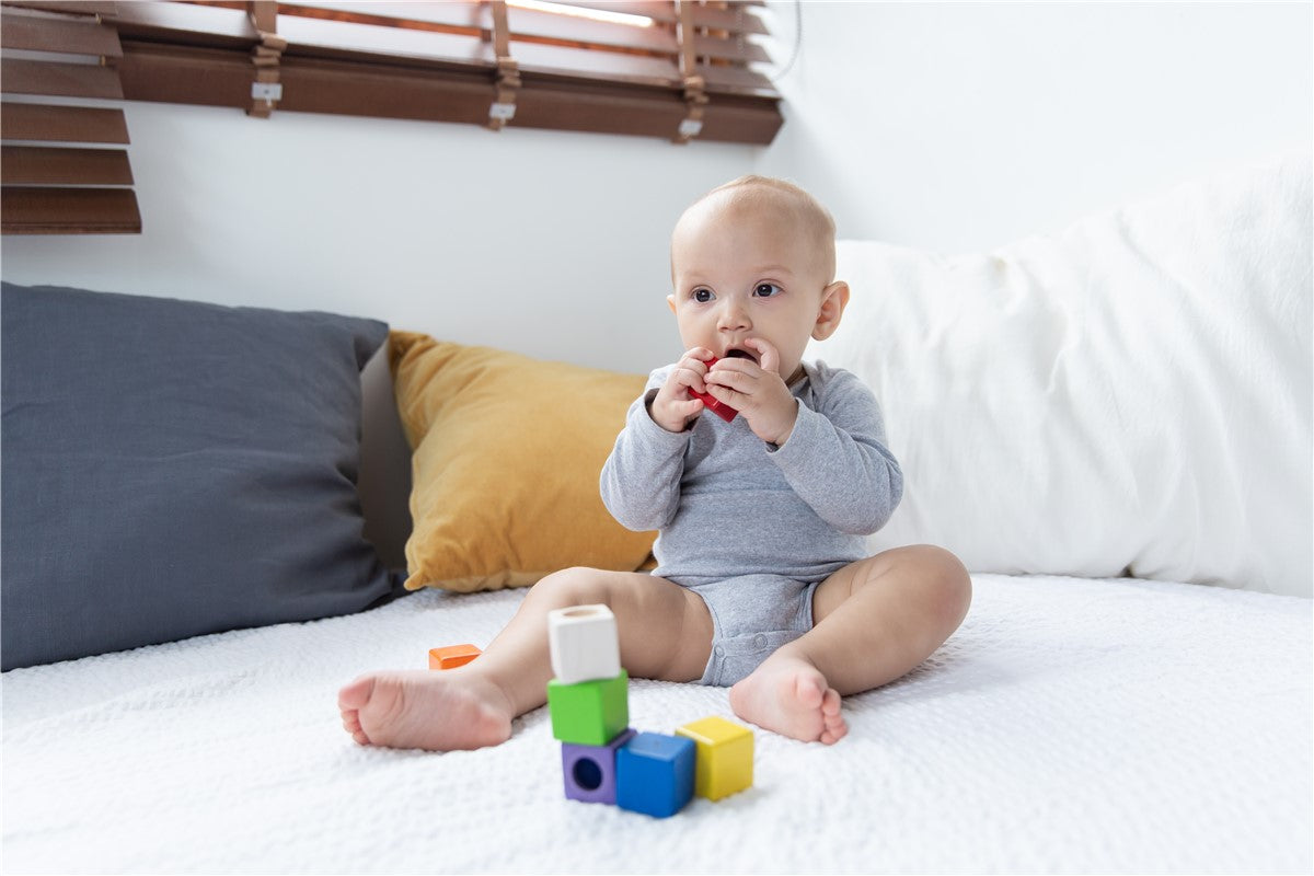 Bloques de madera sensoriales - Plantoys