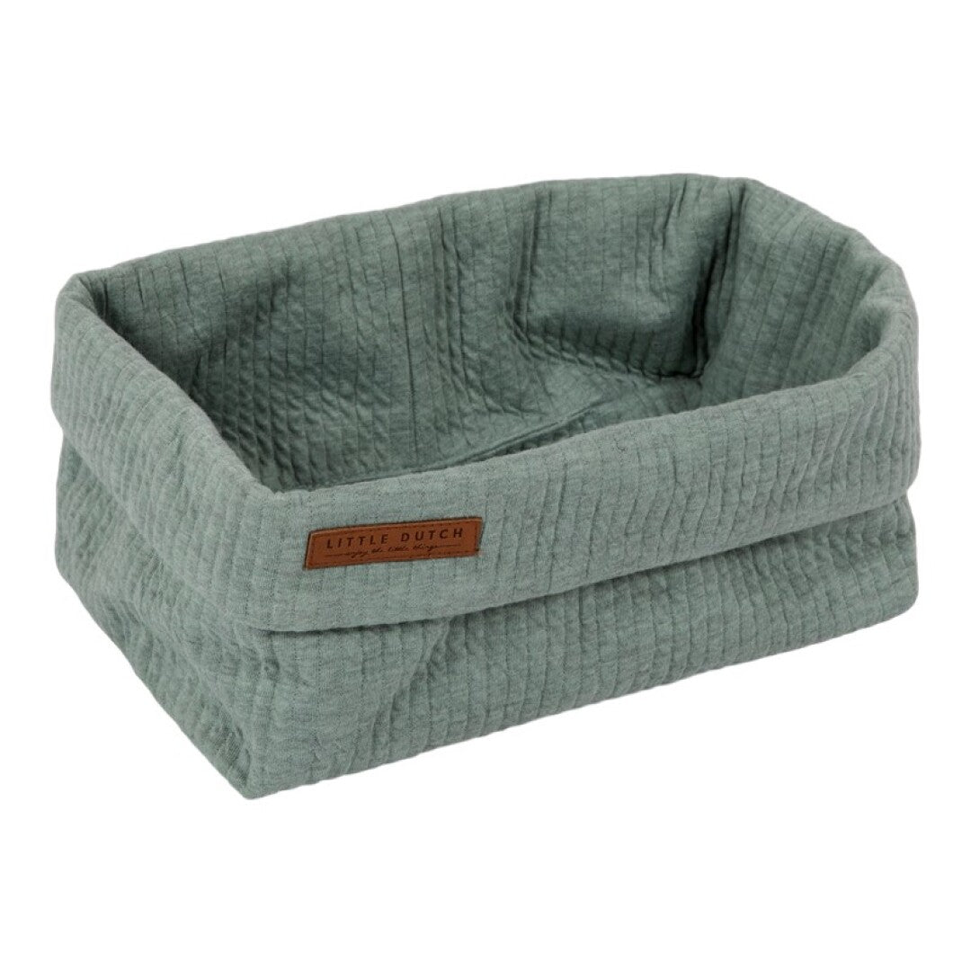 Cesta de almacenamiento en menta Little Dutch