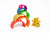 Arco iris Dena de colores neón