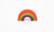 Arco iris Dena de colores neón