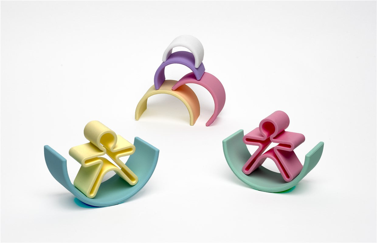 Arcoiris Dena de colores Pastel