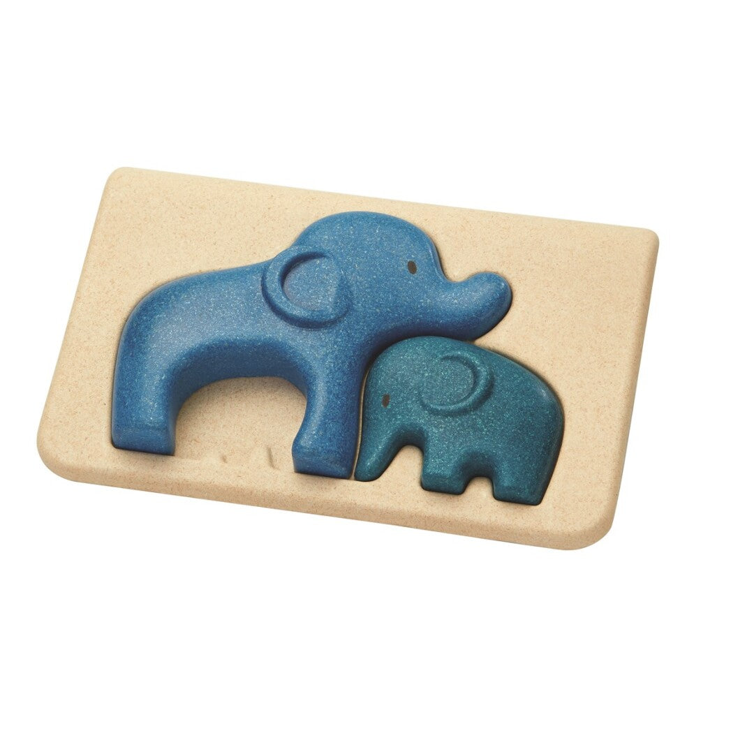 Puzzle de madera Elefantes- Plantoys