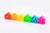 Kit Dena 6 Kids + 6 House colores neón