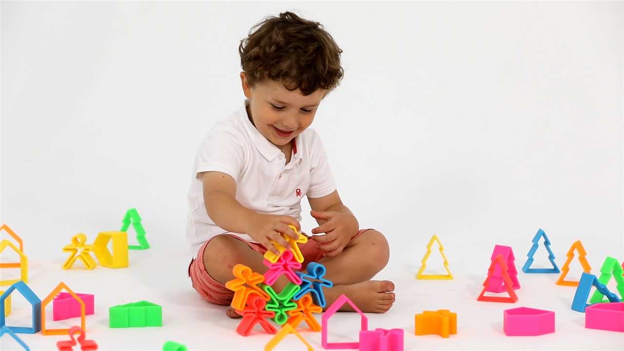 Kit Dena 6 Kids + 6 House colores neón