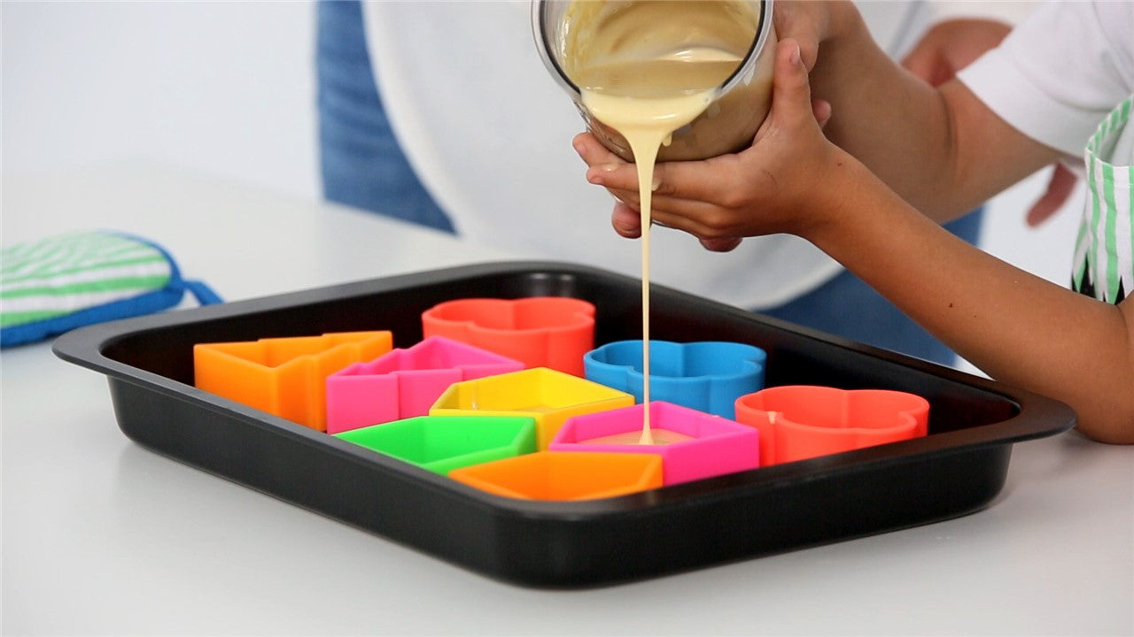 Kit Dena 6 Kids + 6 House colores neón