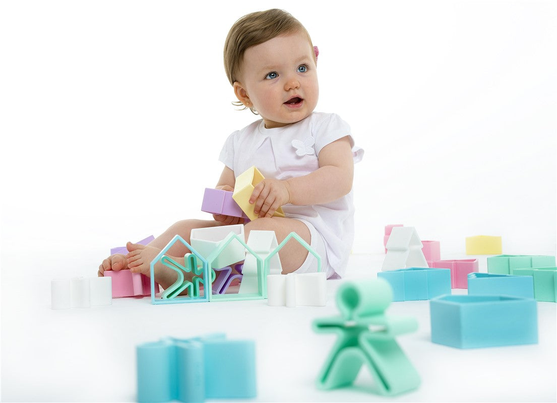 Kit Dena 6 Kids + 6 House colores pastel