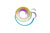 Arcoiris Dena de colores Pastel Grande 12 piezas