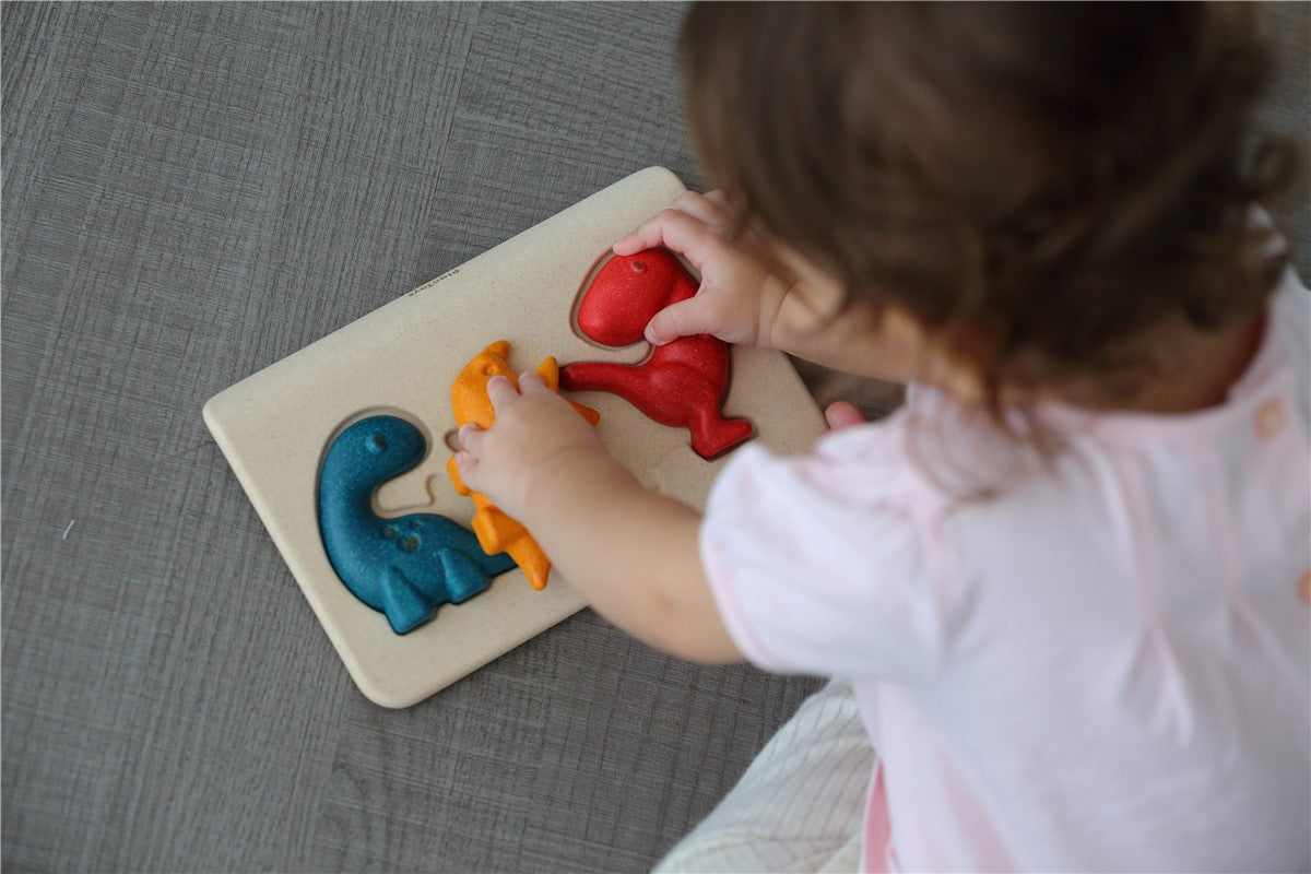 Puzzle de madera Dinos- Plantoys