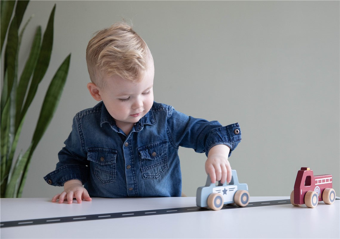 Vehículos de emergencia de madera de Little Dutch